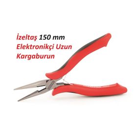 İzeltaş 150 mm Elektronikçi Uzun Kargaburun