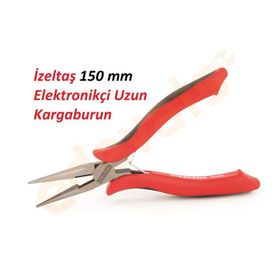 İzeltaş 150 mm Elektronikçi Uzun Kargaburun