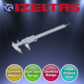 İzeltaş 150 mm Sürgülü Stoplu Kumpas