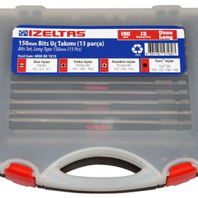 İzeltaş 150 mm Uzun Bits Uç Takımı