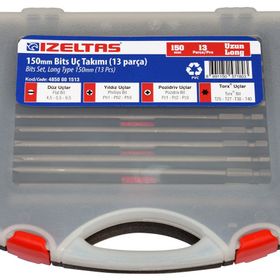 İzeltaş 150 mm Uzun Bits Uç Takımı