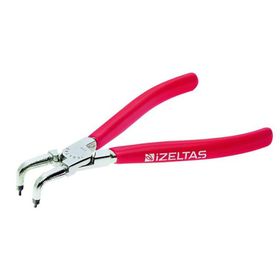 İzeltaş 170 mm Dış Segman Pensi Yaylı Eğri