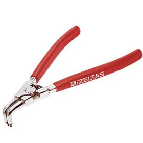 İzeltaş 170 mm Dış Segman Pensi Yaylı Eğri