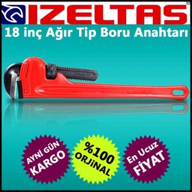 İzeltaş 18'' Ağır Tip Boru Anahtarı