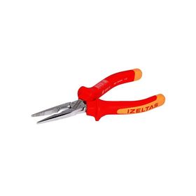 İzeltaş 180 mm Elektrikçi İzoleli 1000 V Uzun Düz Kargaburun