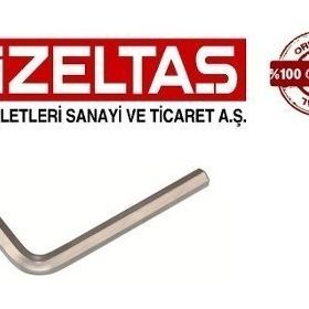 İzeltaş 19 mm Altı Köşe Tek Allen Anahtar