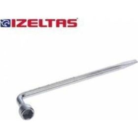 İzeltaş 1940 09 0019 Pipo Tipi Tornavida Ağızlı 19 mm 1 Adet Bijon Anahtarı