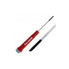 İzeltaş 2.5 X 80 mm Elektronikçi Tip Klemens Düz Uçlu Tornavida