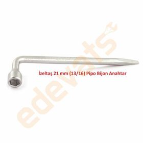 İzeltaş 21 mm 13/16 Pipo Bijon Anahtar