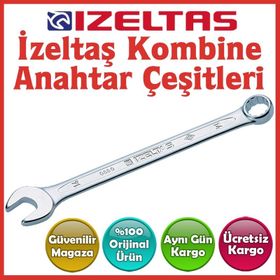 İzeltaş 21 mm İki Ağız Kombine Anahtar