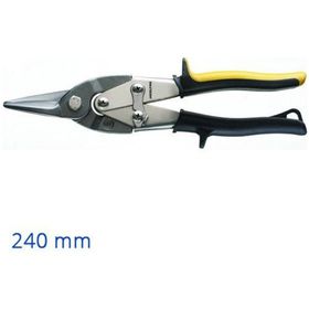 İzeltaş 240 mm Sol Alüminyum Ve Saç Kesme Makası