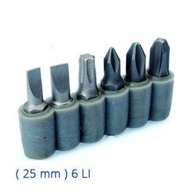 İzeltaş 25 mm 6'lı Bits Seti