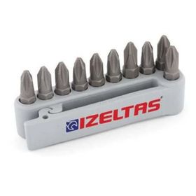 İzeltaş 25 mm PH1 Yıldız Bits Uç Seti