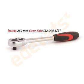 İzeltaş 250 mm 1/2" 32 Diş Cırcır Kolu