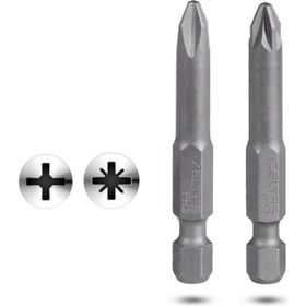 İzeltaş 2'li Yıldız Bits Uç Ph2 - Pz2 50 mm Matkap Ucu Seti