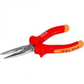 İzeltaş 3220136180 1000V Düz Uçlu 180 mm İzoleli Elektrikçi Kargaburun
