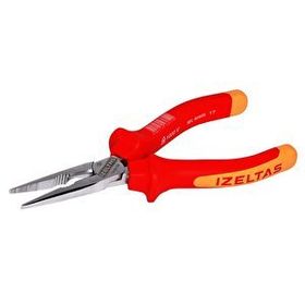 İzeltaş 3220136180 1000V Düz Uçlu 180 mm İzoleli Elektrikçi Kargaburun