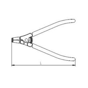 İzeltaş 3311 210 mm Dış Segman Pense