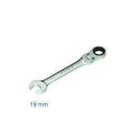 İzeltaş 345020019 19 mm Mafsallı Cırcır Kombine Anahtar