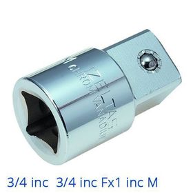 İzeltaş 3/4''FX1'' M Adaptörü Lokma