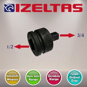 İzeltaş 3/4''FX1/2'' M Adaptörü Lokma