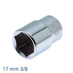 İzeltaş 3/8'' 17 mm Altı Köşe Anahtar Lokma