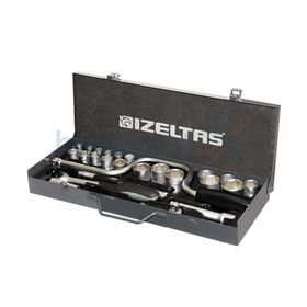 İzeltaş 3/8" 20'li Altı Köşe Lokma Takımı