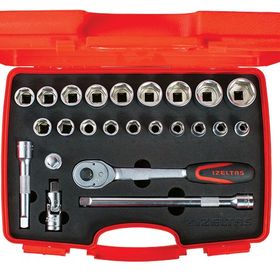 İzeltaş 3/8" 20'li Altı Köşe Lokma Takımı