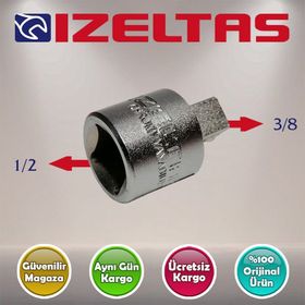 İzeltaş 3/8'' Adaptorü Lokma