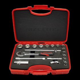 İzeltaş 3/8'' Altı Köşe 19 Parça Lokma Anahtar Takımı
