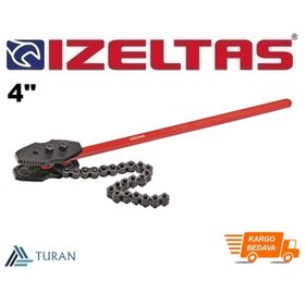 İzeltaş 4'' Zincirli Boru Anahtarı
