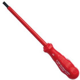 İzeltaş 4101176515 Tornavida Düz Uçlu Süngüsü İzoleli 6x150 Tornavida