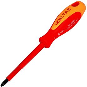 İzeltaş 4145 1000V İzoleli Elektrikçi Yıldız Tornavida