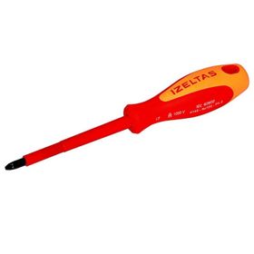 İzeltaş 4145180360 3x60 1000 V Elektrikçi İzoleli Yıldız Tornavida
