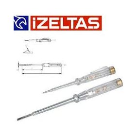 İzeltaş 4550 135 mm Düz Kısa Elektrik Kontrol Kalemi