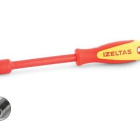 İzeltaş 4773190100 1000 V 10 mm Süngüsü İzoleli Lokma Uçlu Tornavida