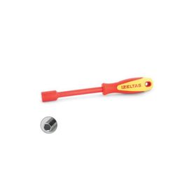 İzeltaş 4773190100 1000 V 10 mm Süngüsü İzoleli Lokma Uçlu Tornavida