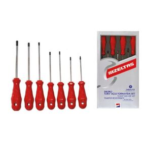 İzeltaş 4776008107 7'li Delikli Torx Tornavida Seti
