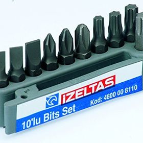 İzeltaş 4800008110 10'lu Bits Uç