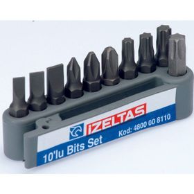 İzeltaş 4800008110 10'lu Bits Uç