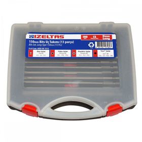 İzeltaş 4850001513 150 mm 13 Parça Uzun Bits Uç Takımı