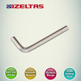 İzeltaş 4900 Altı Köşe 12 mm Allen Anahtar