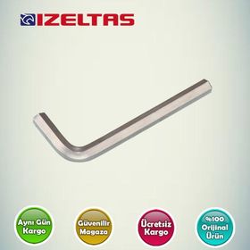 İzeltaş 4900 Altı Köşe 12 mm Allen Anahtar