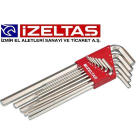 İzeltaş 4900003112 12'li Allen Anahtar Takımı