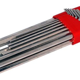 İzeltaş 4903 Allen Takımı Uzun Boy 10 Parça Anahtar