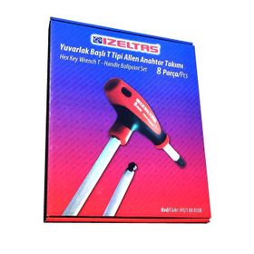 İzeltaş 4921008108 T Allen Anahtar Takımı