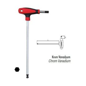 İzeltaş 5 mm 100 mm Uzun Allen Uçlu Lokma