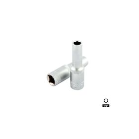 İzeltaş 6 Köşe 1/2'' 17 mm Siyah Derin Lokma