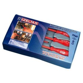 İzeltaş 6 mm Süngüsü İzoleli Tornavida Lokma