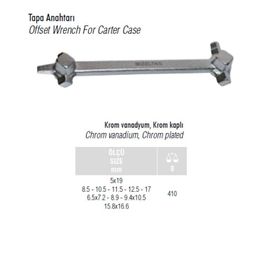İzeltaş 6240260810 8x10 mm Tapa Anahtarı